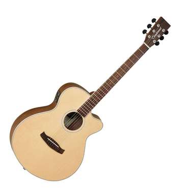 Tanglewood TDBTSFCEBW Discovery Exotic Black Walnut Super Folk CE Guitar