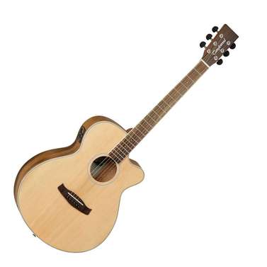Tanglewood TDBTSFCEPW Discovery Exotic Pacific Walnut Super Folk CE Guitar