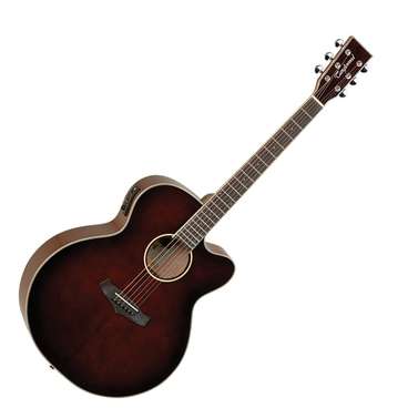 Tanglewood TW4SJWB Winterleaf Super Jumbo CE Whiskey Barrel Burst