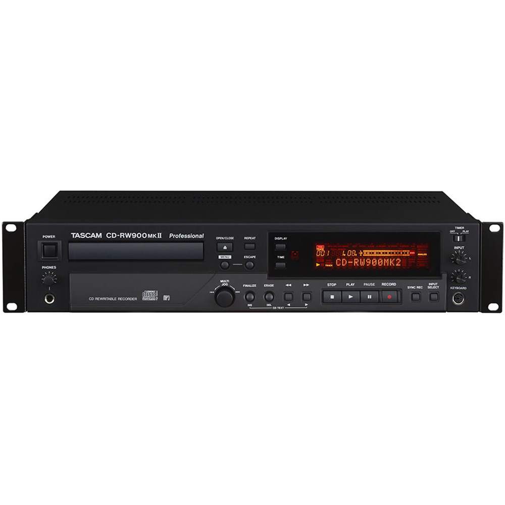 Tascam CD-RW900MKII CD Recorder / Player - CD-RW900MKII CD
