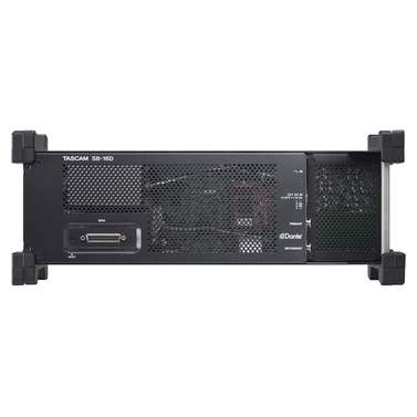 Tascam SB-16D 16-In/16-Out Dante Stage Box for Sonicview Digital Mixers
