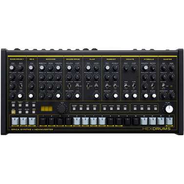 Erica Synths x Hexinverter HexDrums Analog Drum Machine