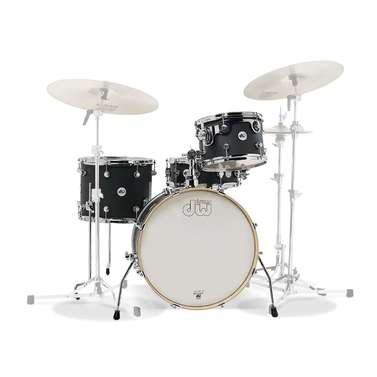 DW Design Series Frequent Flyer 4Piece Shell Pack Black Satin