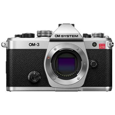 OM System OM-3 Astro Silver Body Compact System Camera