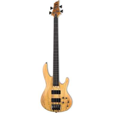 ESP LTD B-204SM 4-String Fretless Bass Guitar Spalted Maple