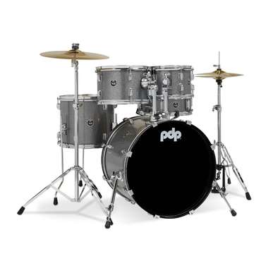 PDP Center Stage 5-Piece 20" Drumkit w/ Hardware Cymbals & Throne