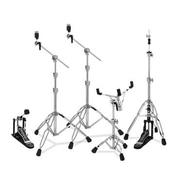 DW Drums DW 3000 Series 5-Piece Hware Pack inc Single Pedal, Snare, Hihat, Cymbal (x2) Stands
