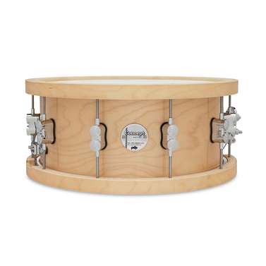 PDP Concept Maple 14" x 6.5" 20 Ply Snare Drum w/ Wood Hoop