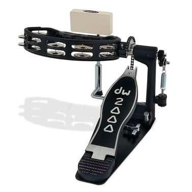 DW Drums DW 2000 Series DWCP2010T Convertible Tambourine Foot Pedal w Kick Beater