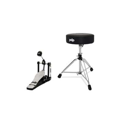 PDP 800 Series 2-Pce Hardware Pack Single Bass Drum Pedal and Stool