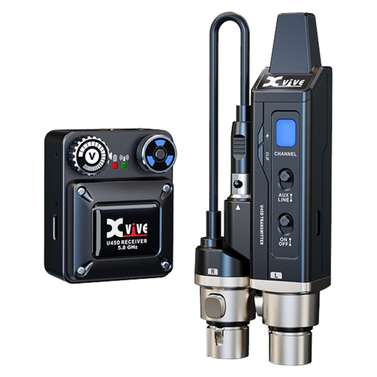 X-Vive Xvive U45D 5.8GHz Stereo Wireless In-Ear Monitor System w/ Case