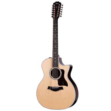 Taylor 454ce Grand Auditorium 12 String Acoustic Electric Guitar (Natural) inc Case