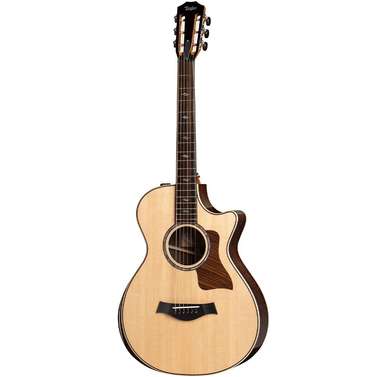 Taylor 812ce 12-Fret Grand Concert Acoustic Electric Guitar (Natural) inc Case
