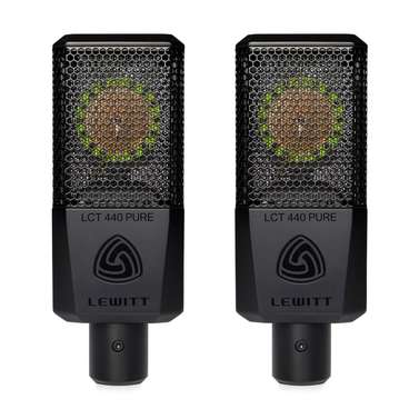 Lewitt LCT 440 Pure Large Diaphragm Condenser Mic (Matched Pair)