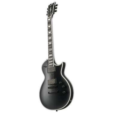 ESP E-II Eclipse Electric Guitar (Black Satin) Inc Hardcase