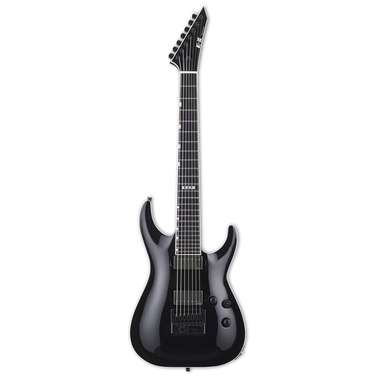 ESP E-II HRZ Horizon 7 String w/ Evertune (Black) Inc Case