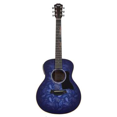 Taylor GS Mini-e SE Aoustic Electric Guitar (Moonrise Blue Paisley) inc Gig Bag