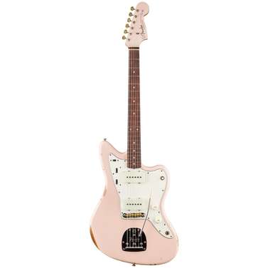 Fender Custom Shop 1963 Jazzmaster Relic Rosewood Fingerboard (Aged Shell Pink)