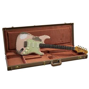 Fender Custom Shop Limited Edition 62/63 Stratocaster Super Heavy Relic (Shell Pink)