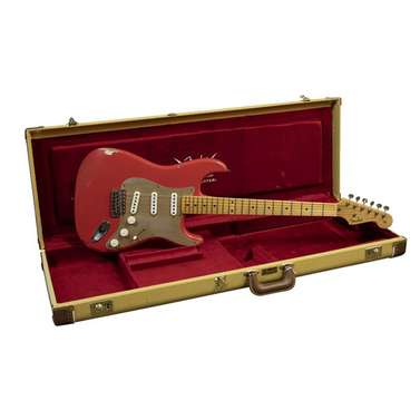 Fender Custom Shop Masterbuilt Andy Hicks 1954 Stratocaster Relic (Fiesta Red)