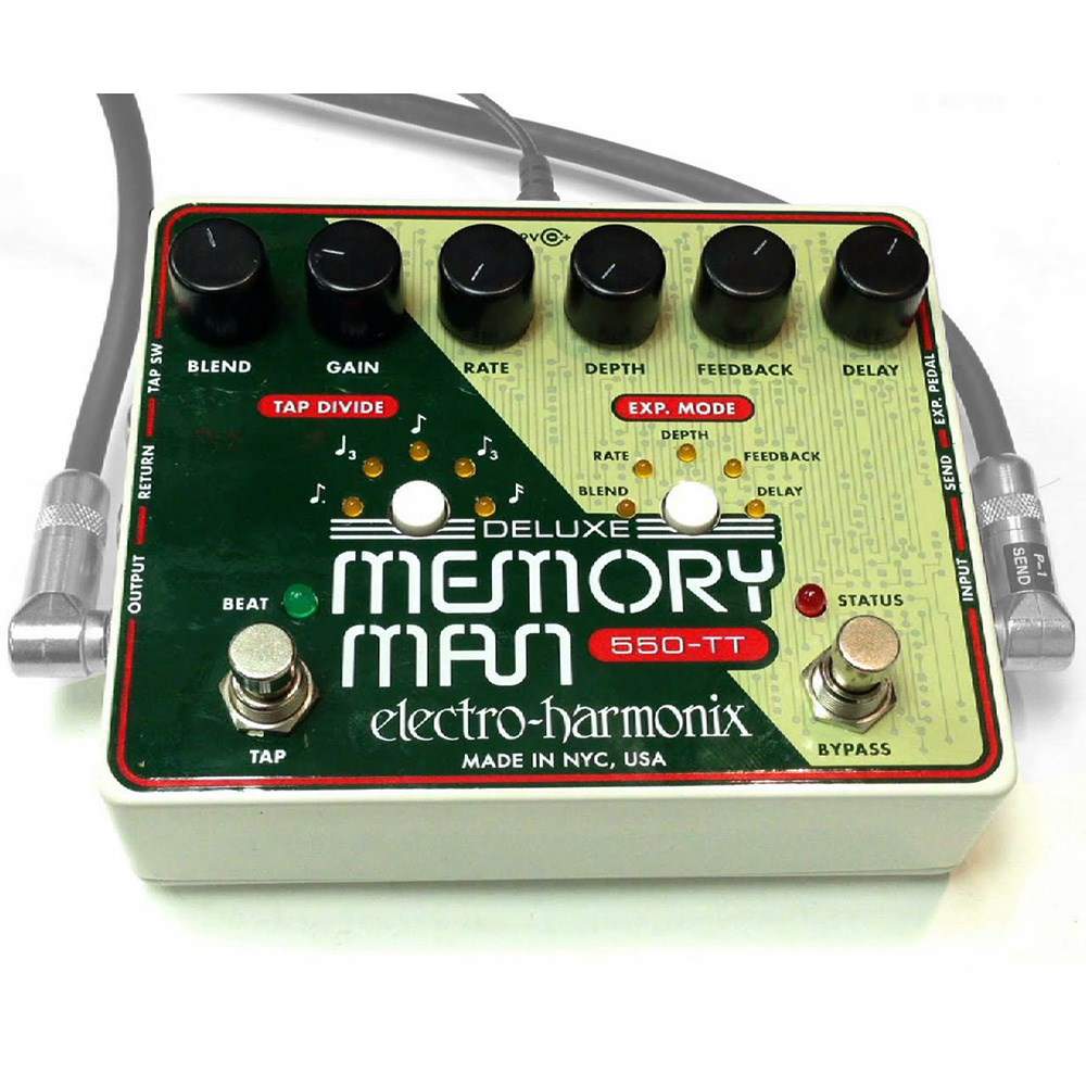 Electro Harmonix Deluxe Memory Man 550TT Analog Delay Pedal