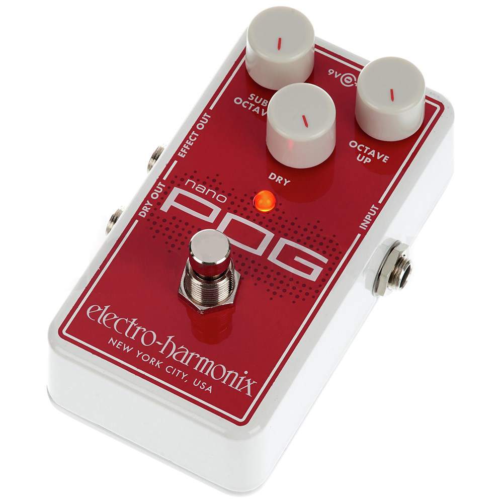 Electro Harmonix Nano POG Polyphonic Octave Generator Pedal Electro Harmonix Nano POG Polyphonic Octave Generator Pedal