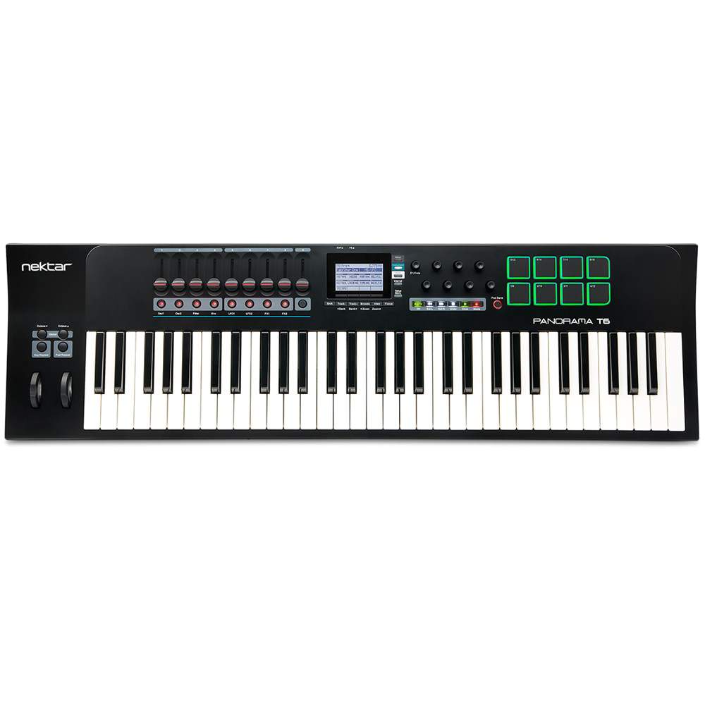 Nektar Panorama T6 61鍵 MIDIキーボード Nektar Panorama T6 61-Key Performance MIDI Controller Keyboard