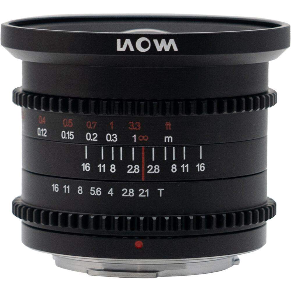 Laowa 6mm T2.1 Zero-D Cine Lens - MFT - 6mm T2.1 Zero-D Cine Lens