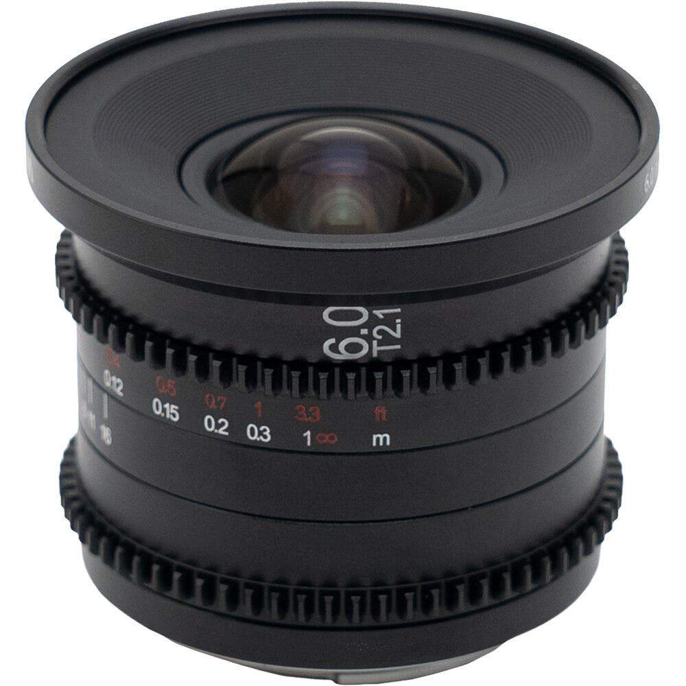 Laowa 6mm T2.1 Zero-D Cine Lens - MFT - 6mm T2.1 Zero-D Cine Lens