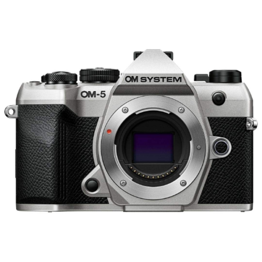 Olympus OM SYSTEM OM-5 Mark II - Silver Body w/ 12-45mm f/4 Pro