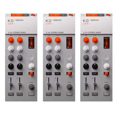Teenage Engineering 6-Channel Bundle w/ 3 x TEE-EP136 Sidekick Mixers