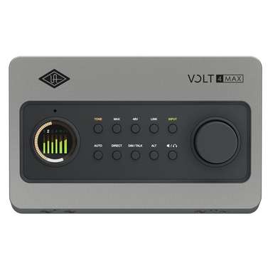 Universal Audio Volt 4 Max 12-In/6-Out Audio Interface w/ 2 Preamps & 2 Line Inputs
