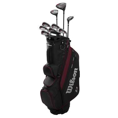 Wilson Deep Red Tour 24 Package - Steel Shaft