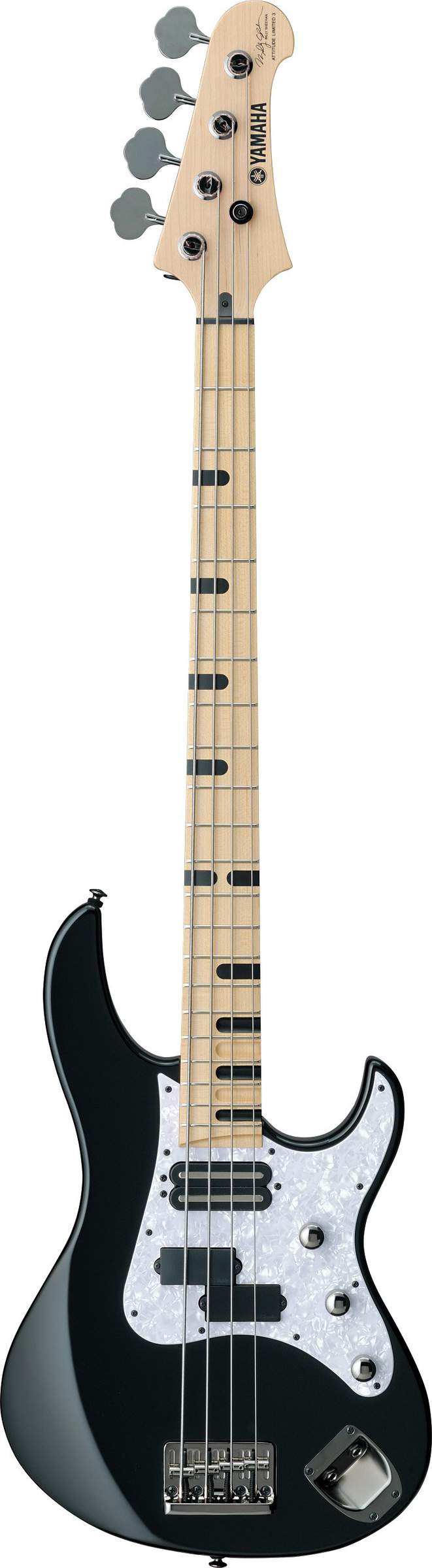 Yamaha Billy Sheehan Signature Attitude Hand-Crafted Bass - Black