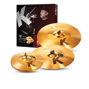 Zildjian K Custom Hybrid Cymbal Set (14" Hi-Hats, 17" Crash & 21" Ride)