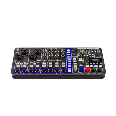 Zoom LiveTrak L6 Max Portable 12 Channel Digital Mixer & Multitrack Recorder