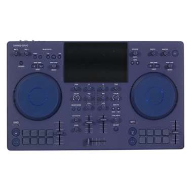 AlphaTheta OMNIS-DUO Portable All-in-One DJ System w/ Bluetooth Audio Input