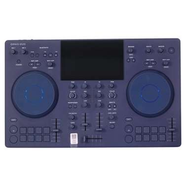AlphaTheta OMNIS-DUO Portable All-in-One DJ System w/ Bluetooth Audio Input