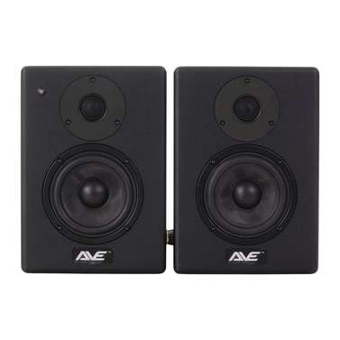 AVE Fusion 4 Inch Black Studio Monitor Pair