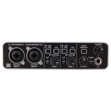 Behringer U-Phoria UMC202HD USB Audio Interface
