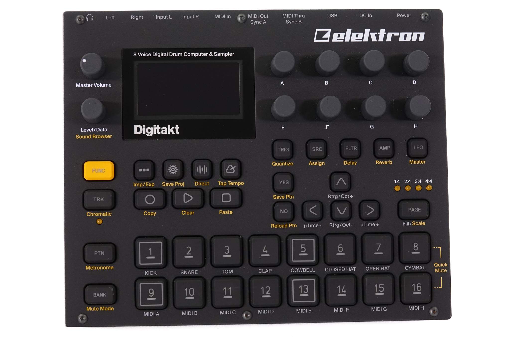 Digitakt 完全動作品 Elektron Digitakt エレクトロン デジタクト サンプラー