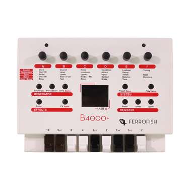 Ferrofish B4000+ Legendary Hammond B3 Emulation Virtual Organ Desktop Module