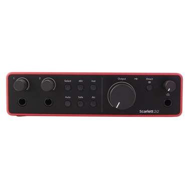 Focusrite Scarlett 2i2 4th Gen USB Audio Interface