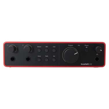 Focusrite Scarlett 2i2 4th Gen USB Audio Interface