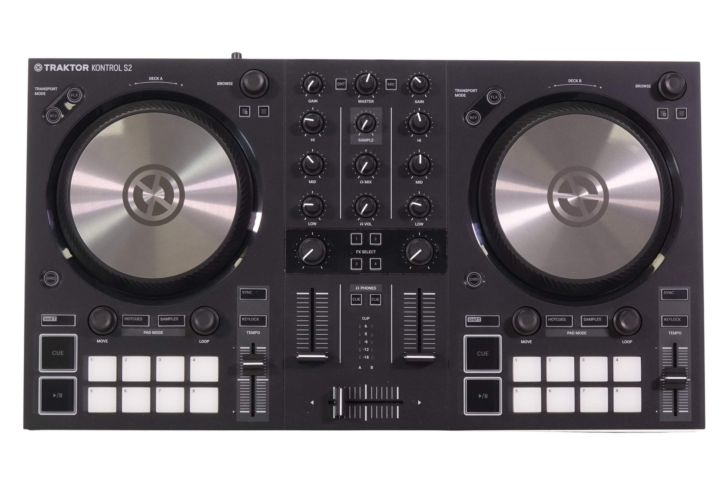 Native instruments TRAKTOR KONTROL S2 MK3 + Decksaver Case/flight