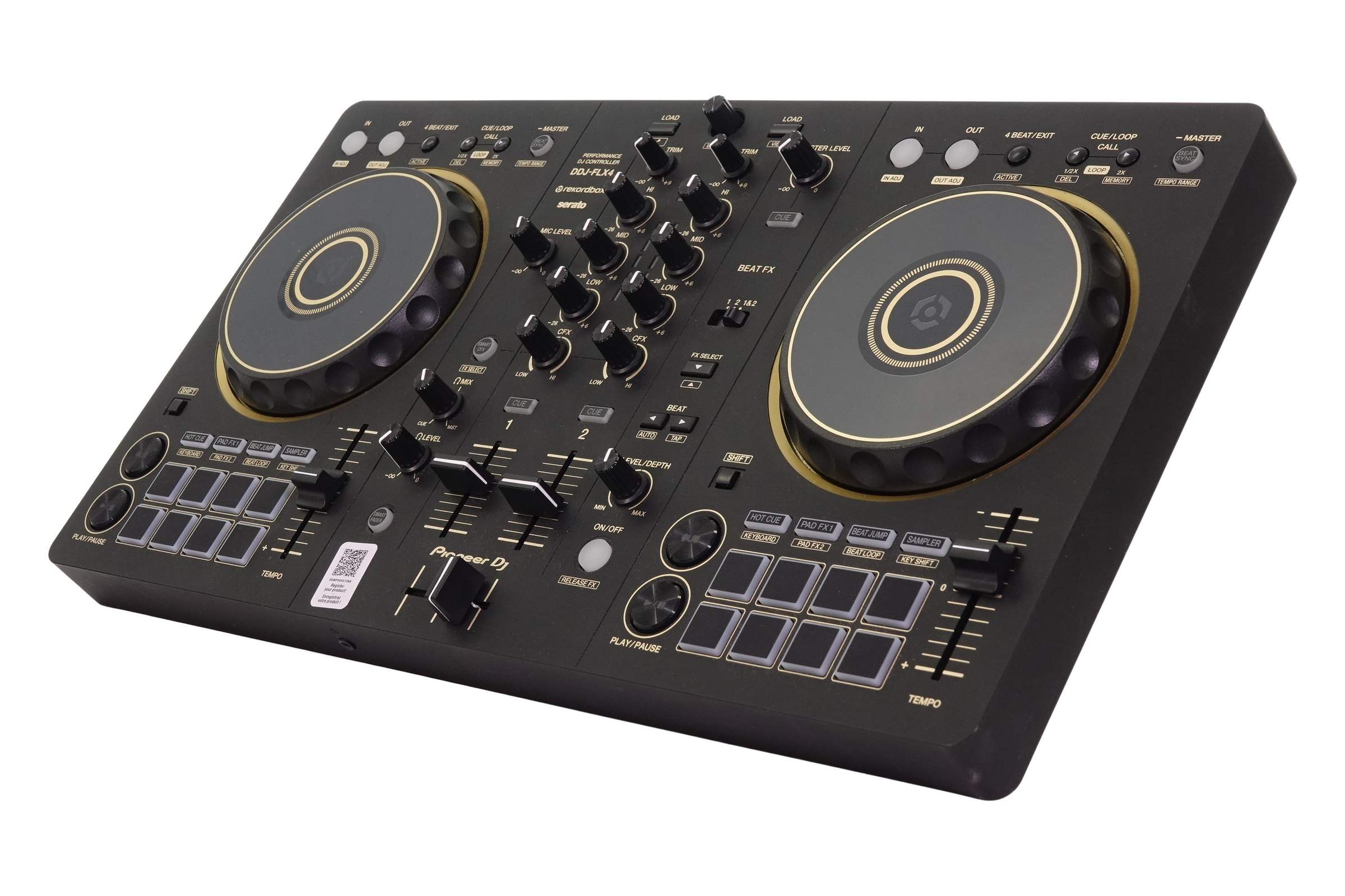 Pioneer DDJFLX4 2-Channel DJ Controller for Rekordbox