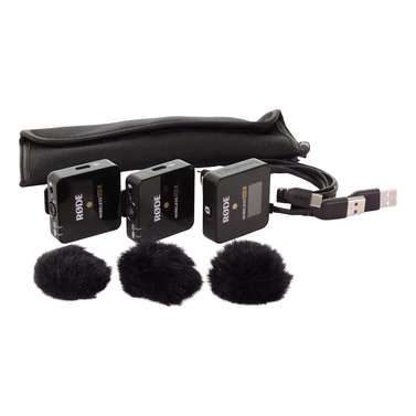 Rode Wireless GO II Wireless Interview Kit with 2 Lavalier GO Mics