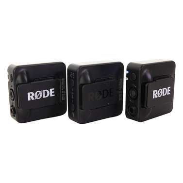 Rode Wireless PRO Dual Compact Wireless Mic System w/ Accessories (Black)