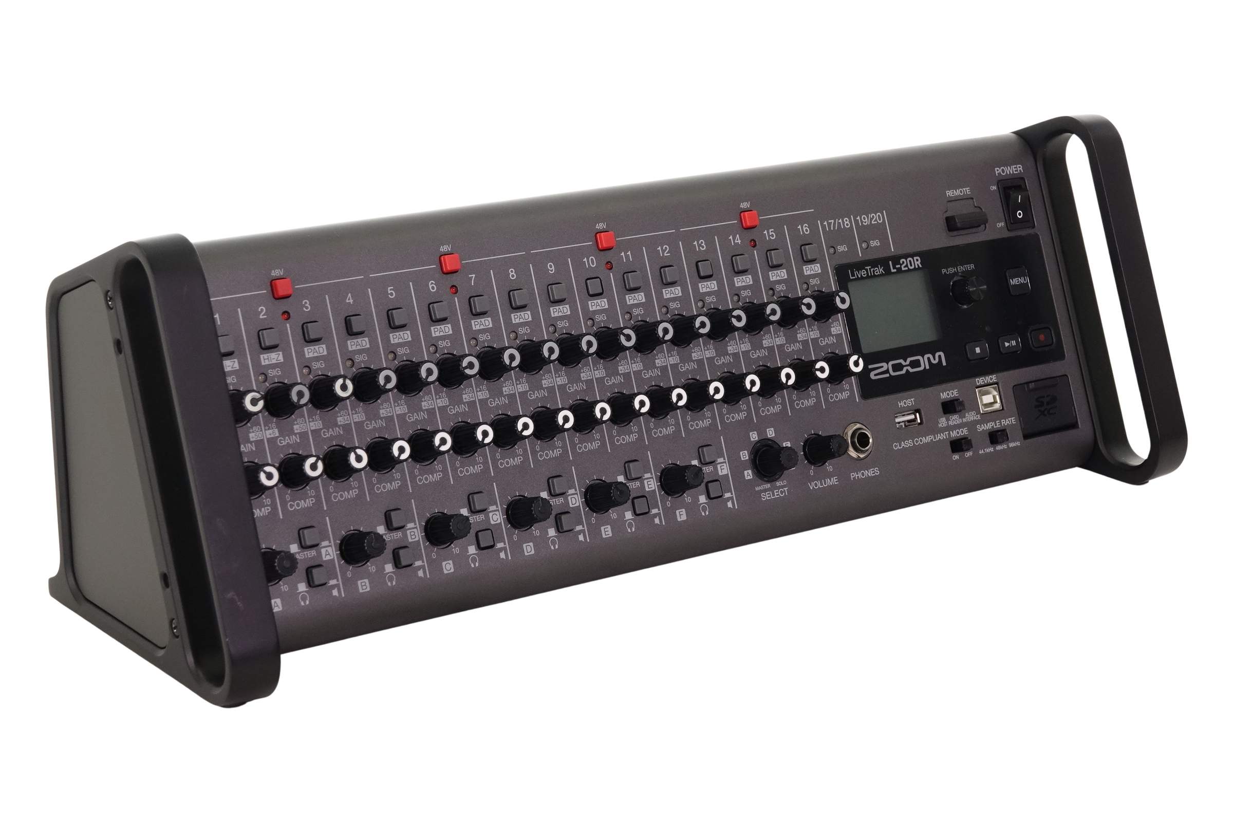 Zoom LiveTrak L20R Digital Mixer Recorder Rent from